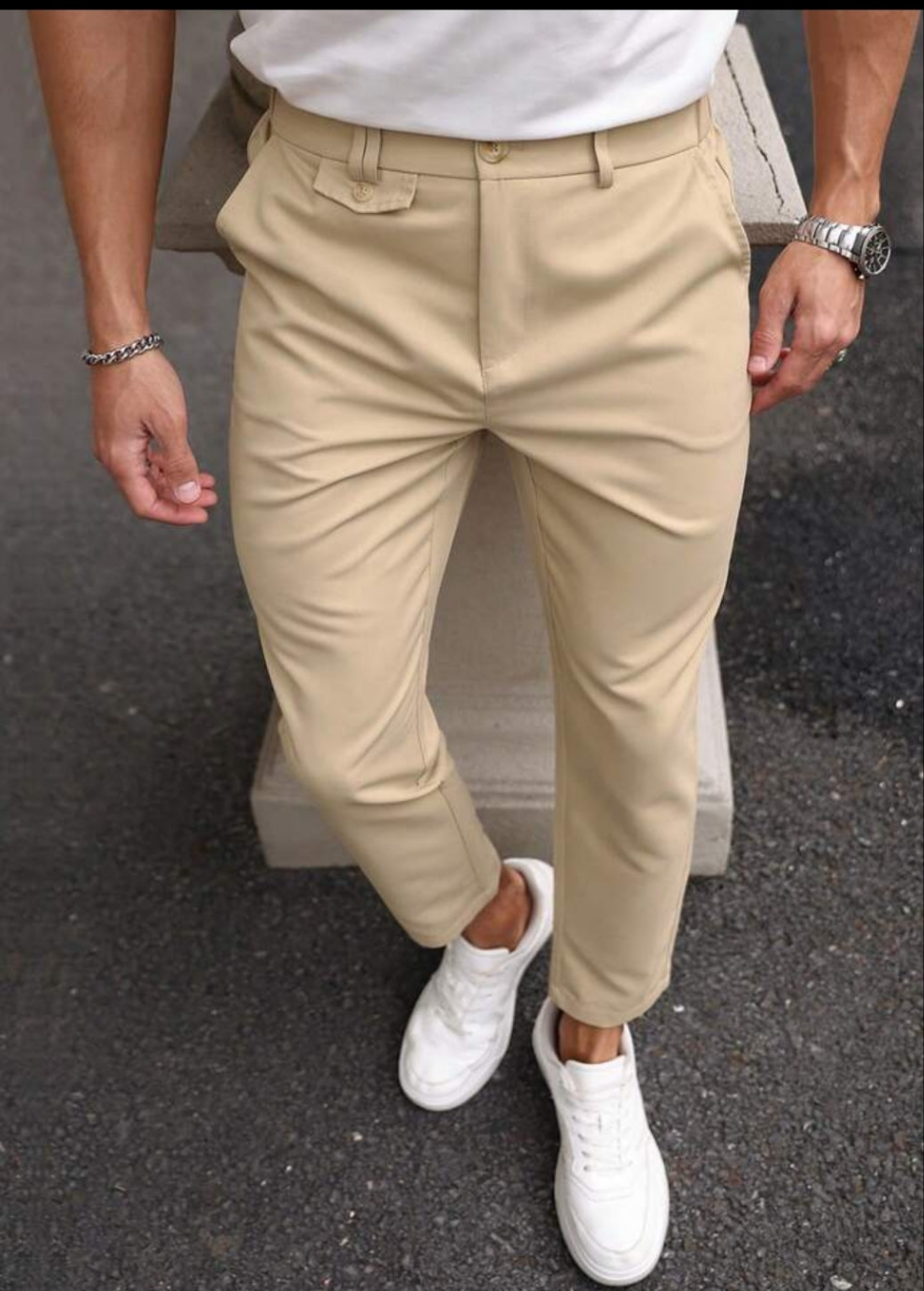 pantalone uomo elegante