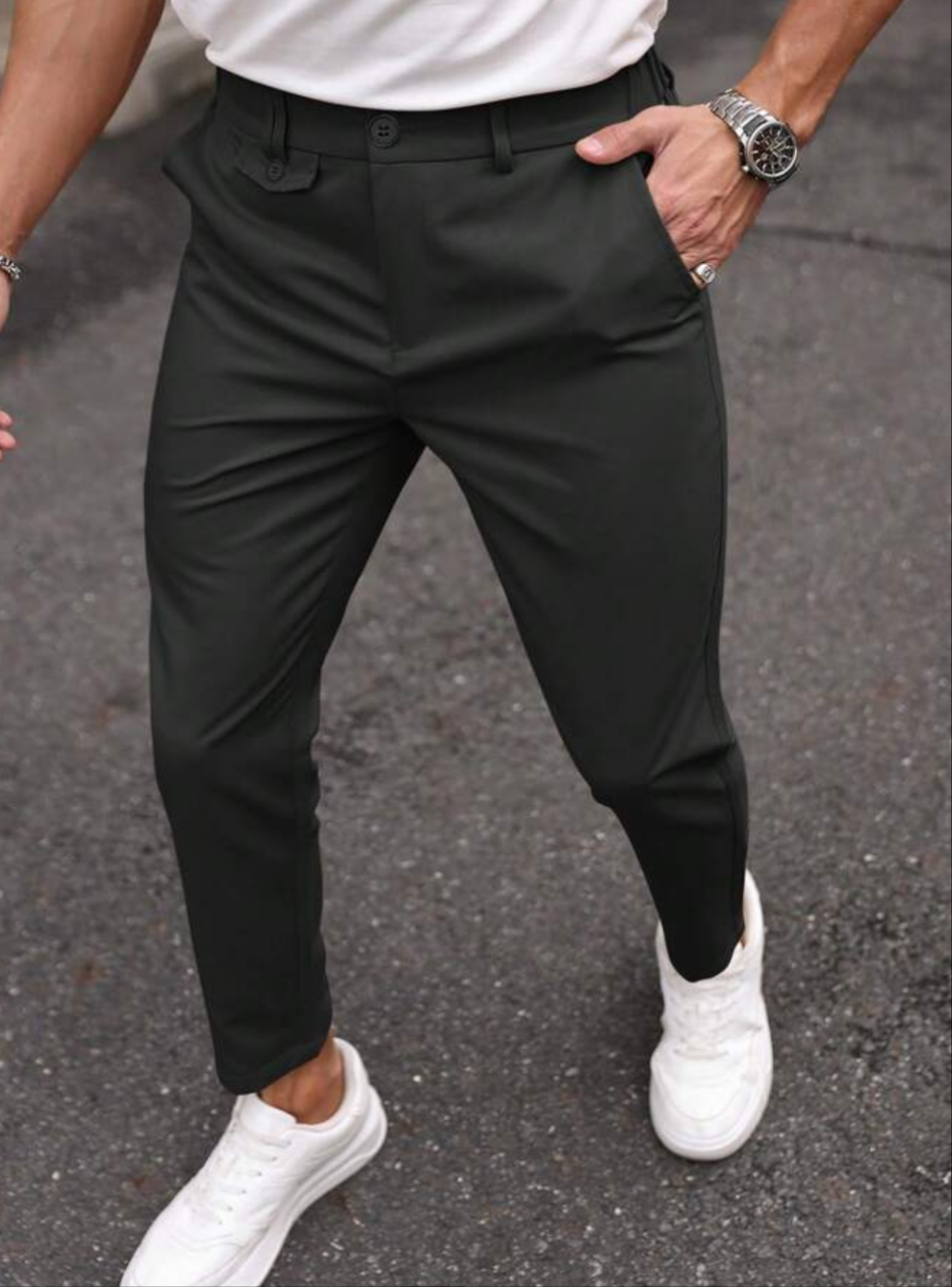 pantalone uomo elegante