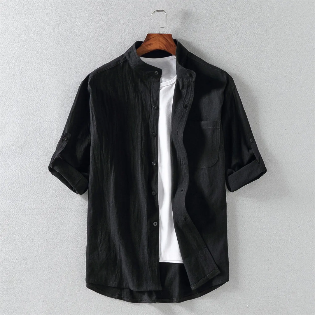 Camicia lino uomo