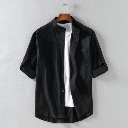 Camicia lino uomo